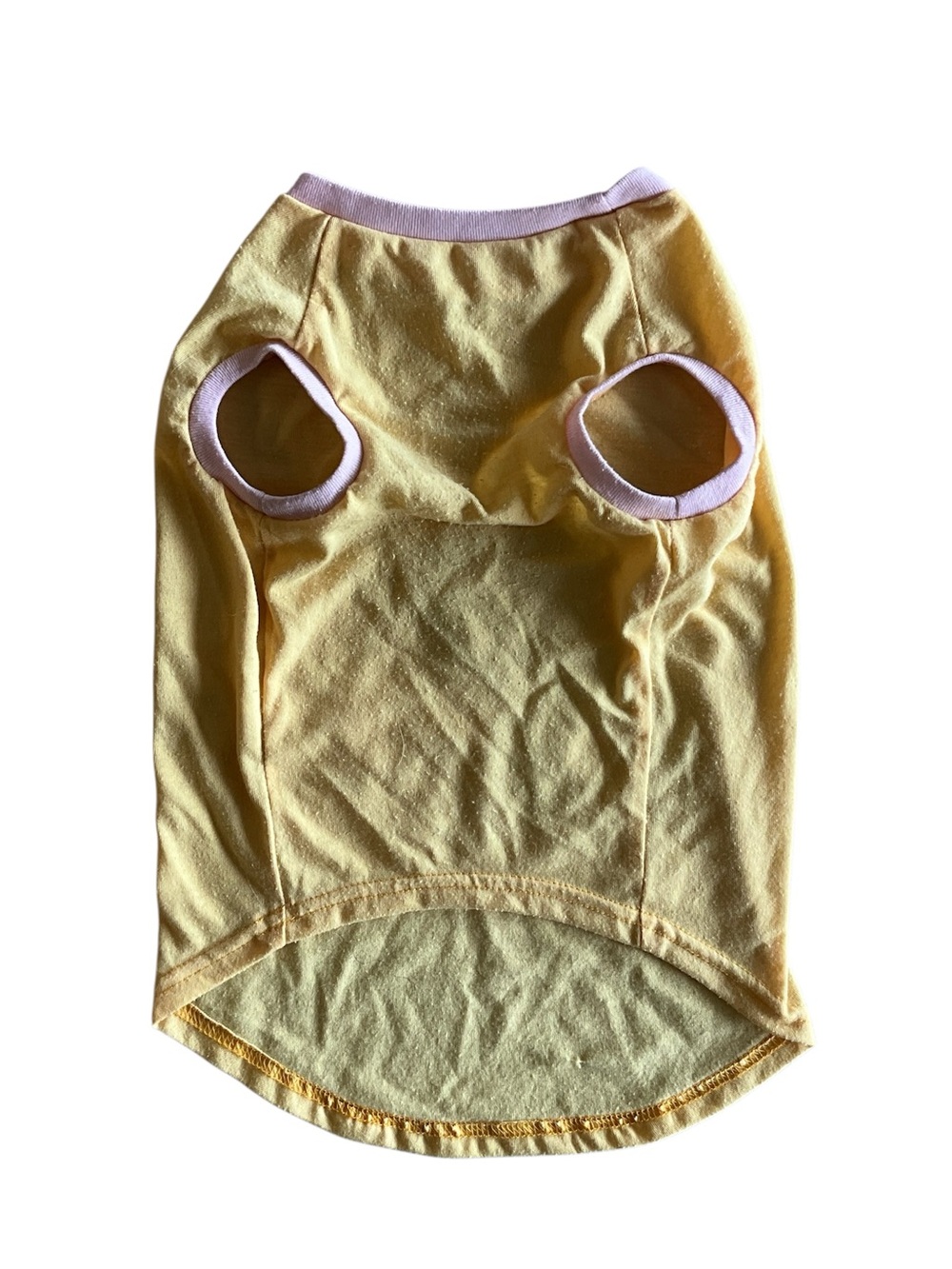 Small Dog Flower Applique Cover Shirt - Picture 3 of 3